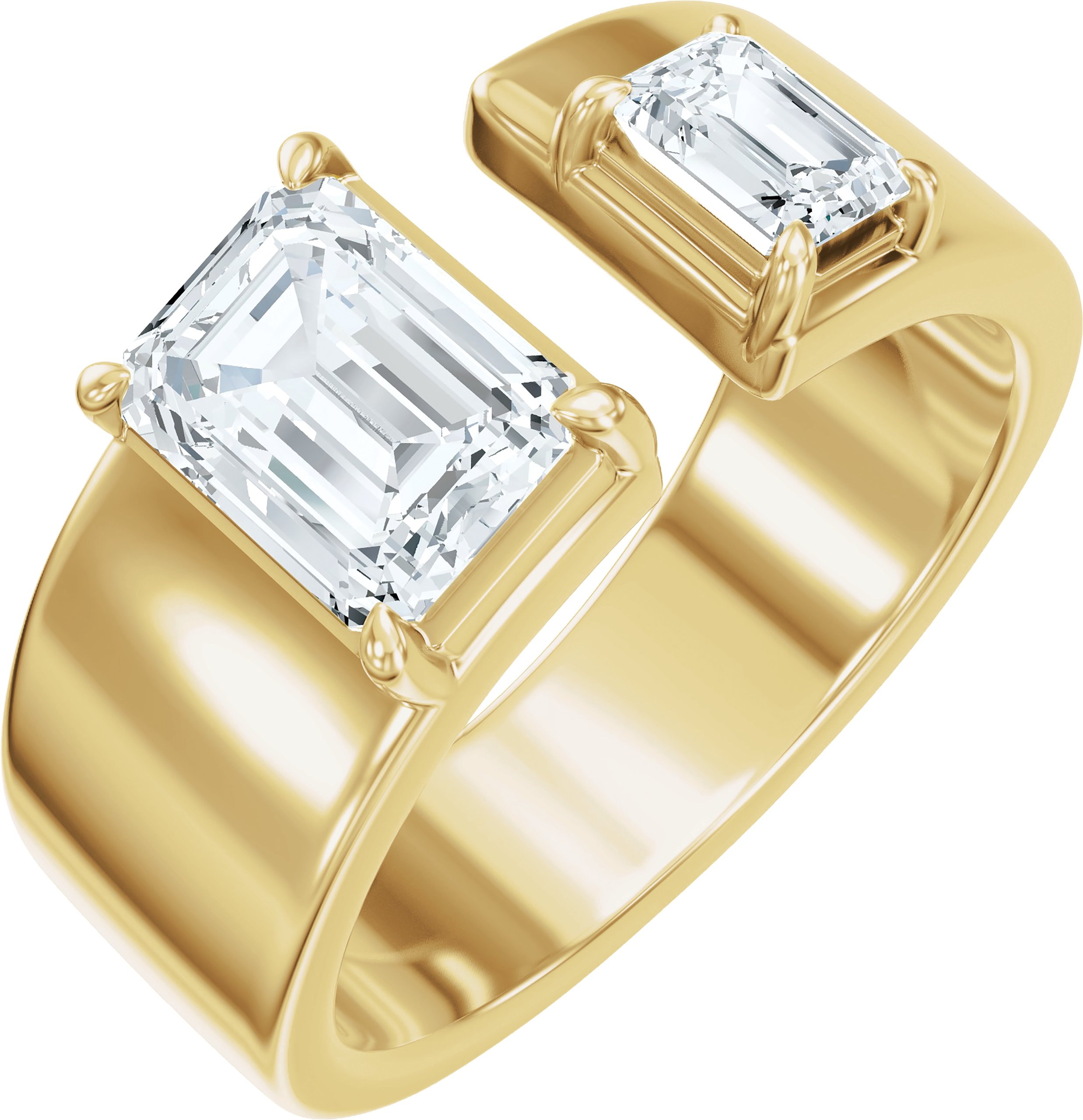 Two-Stone Engagement Ring or Band