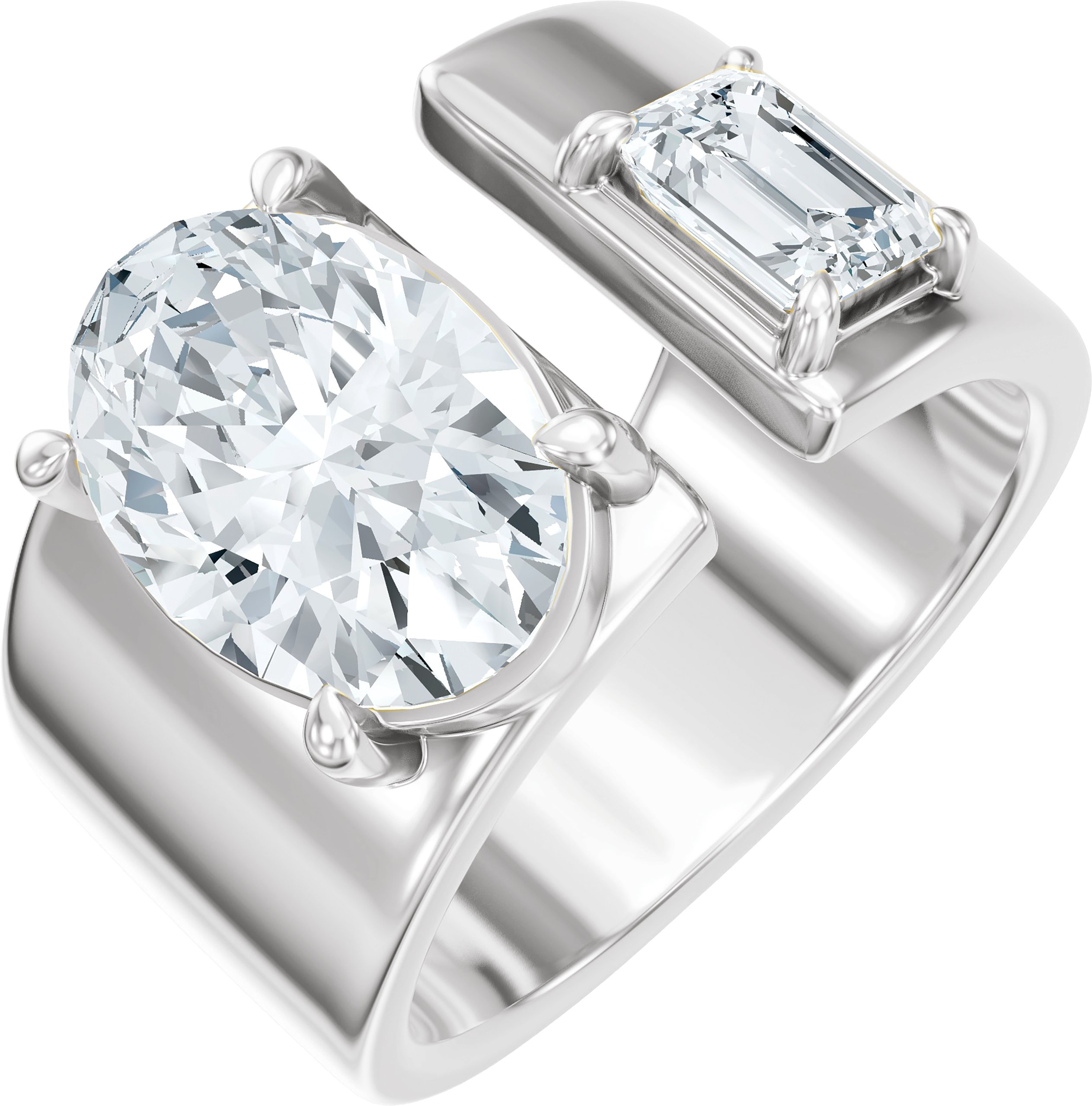 Two-Stone Engagement Ring or Band