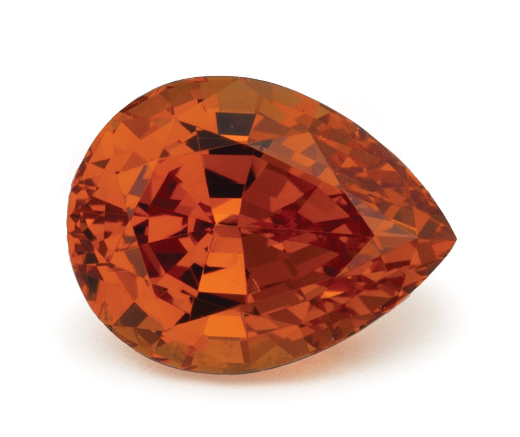 PEAR 1.49ct Natural Spessartite Garnet 