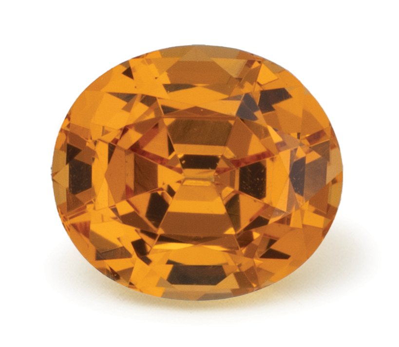 OVAL 0.81ct Natural Spessartite Garnet 