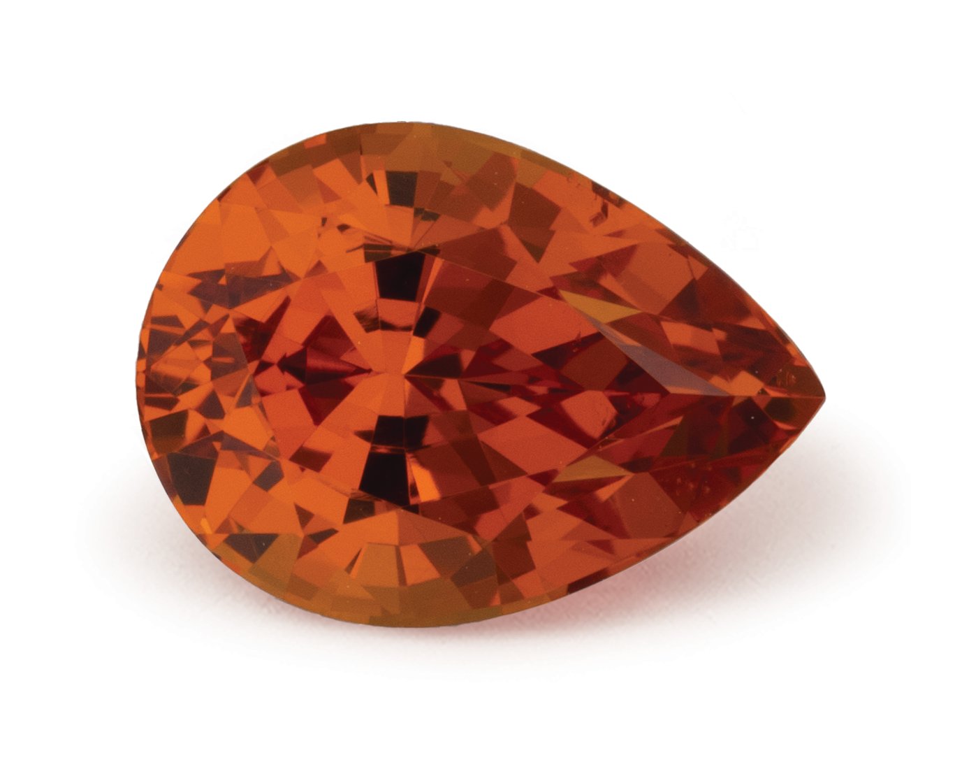 PEAR 2.79ct Natural Spessartite Garnet 