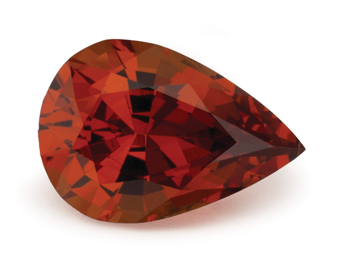 PEAR 2.39ct Natural Spessartite Garnet 