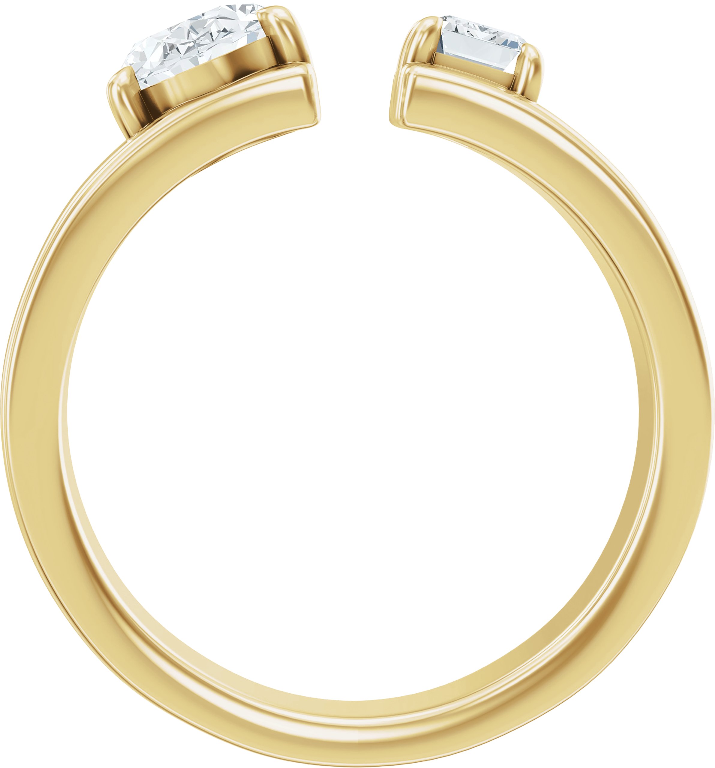Two-Stone Engagement Ring or Band