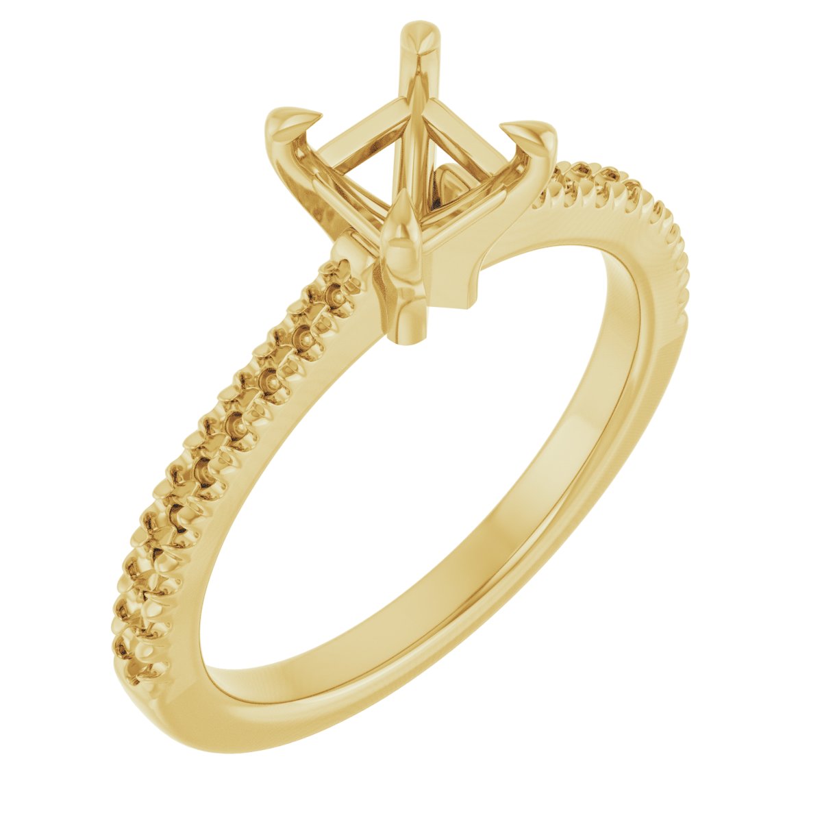 Claw-Prong Engagement Ring