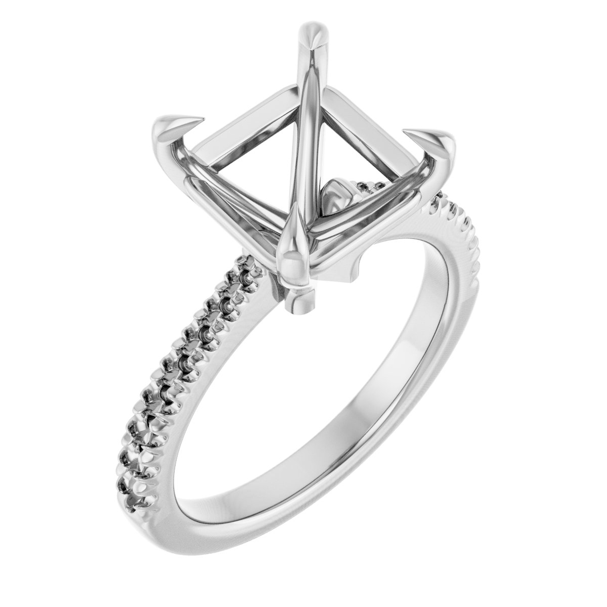 Claw-Prong Engagement Ring