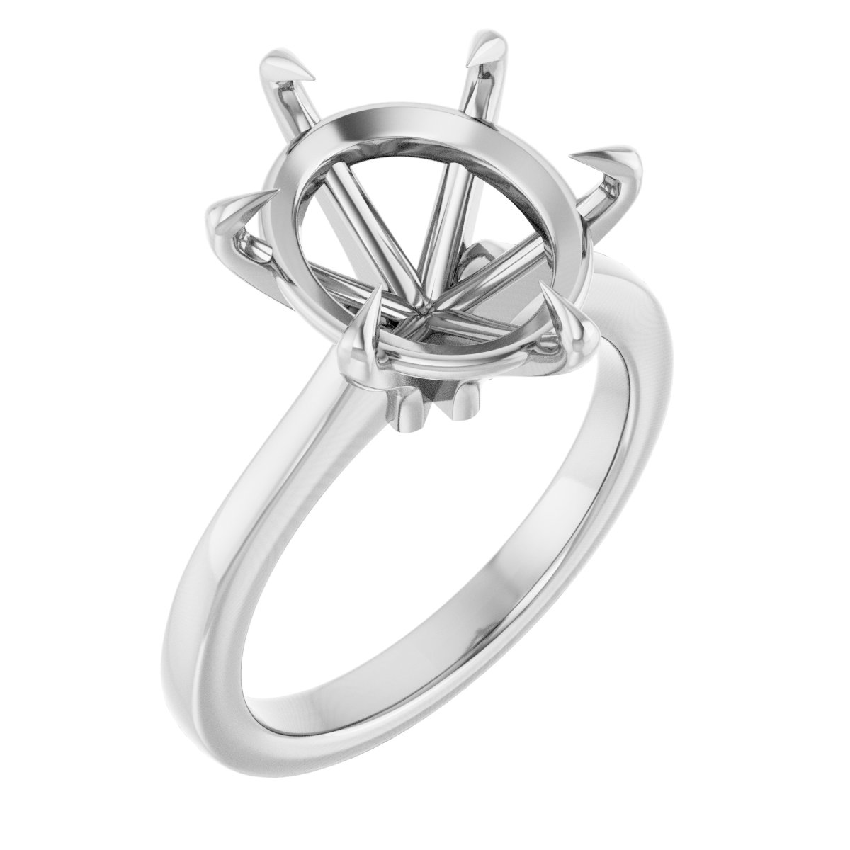 Claw-Prong Engagement Ring