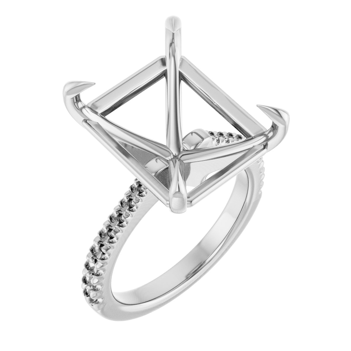 Claw-Prong Engagement Ring