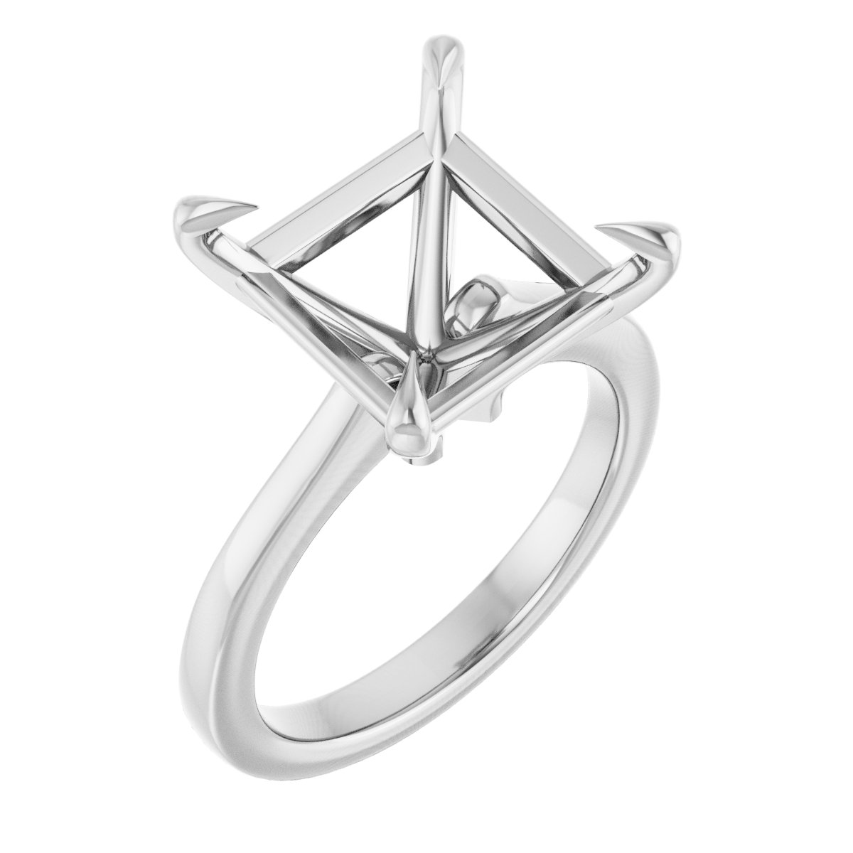 Claw-Prong Engagement Ring