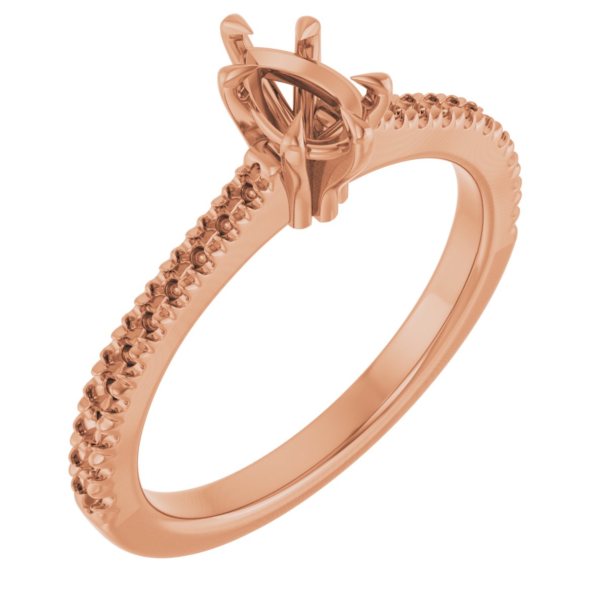 Claw-Prong Engagement Ring
