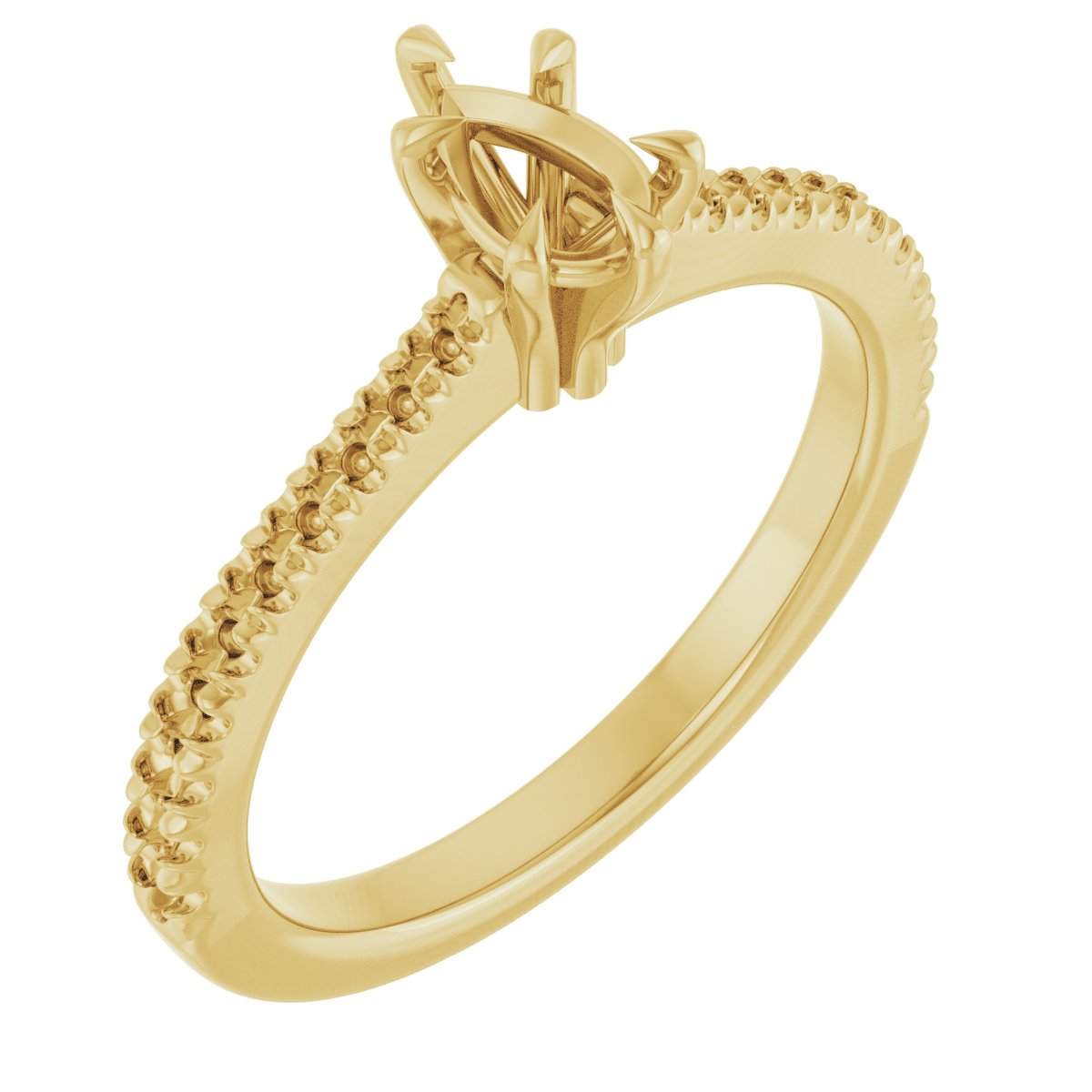 Claw-Prong Engagement Ring