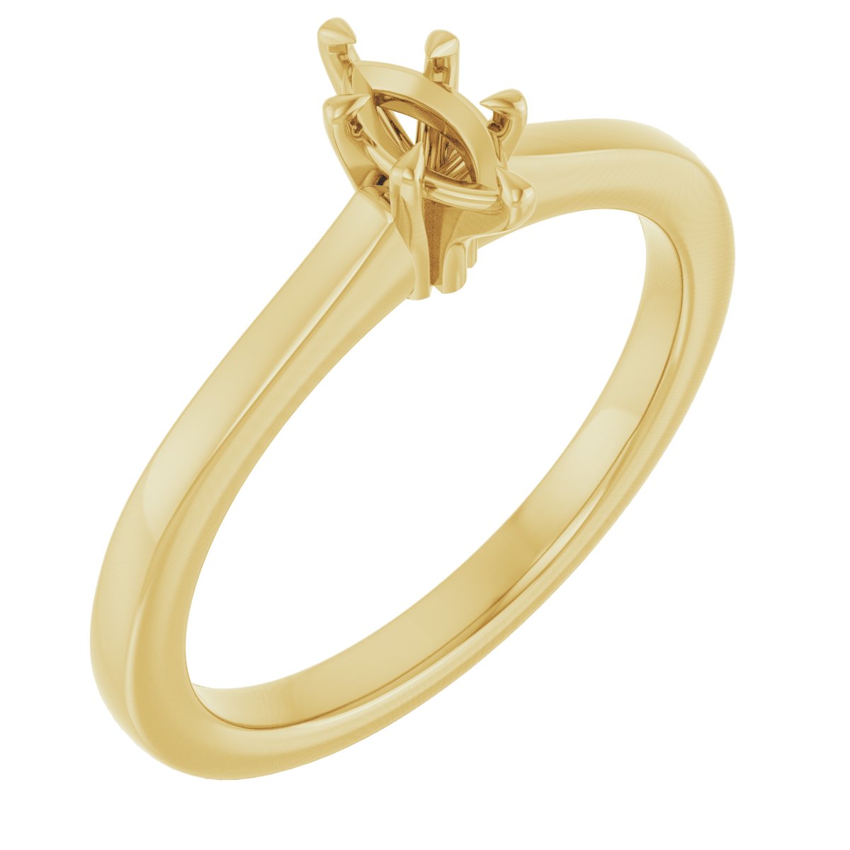 Claw-Prong Engagement Ring