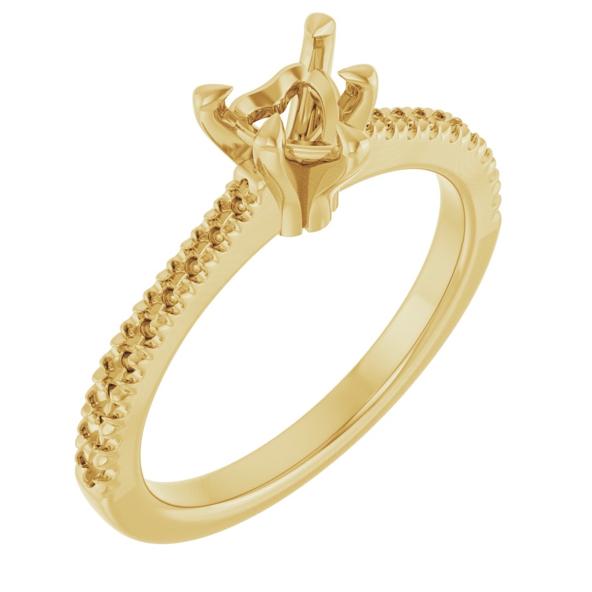 Claw-Prong Engagement Ring
