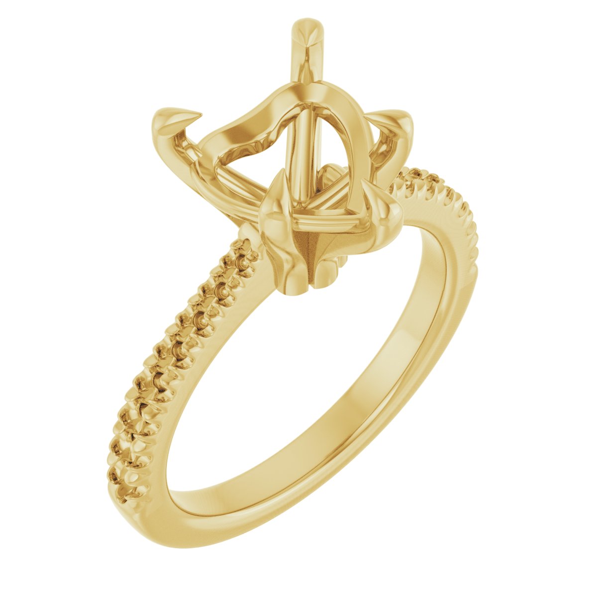 Claw-Prong Engagement Ring