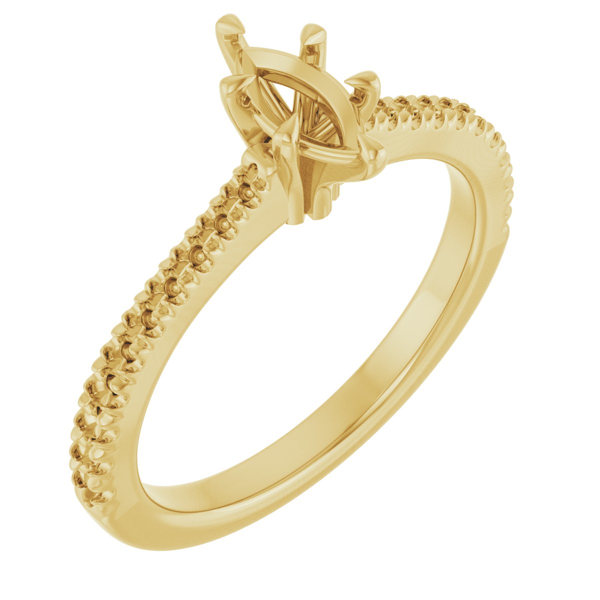 Claw-Prong Engagement Ring