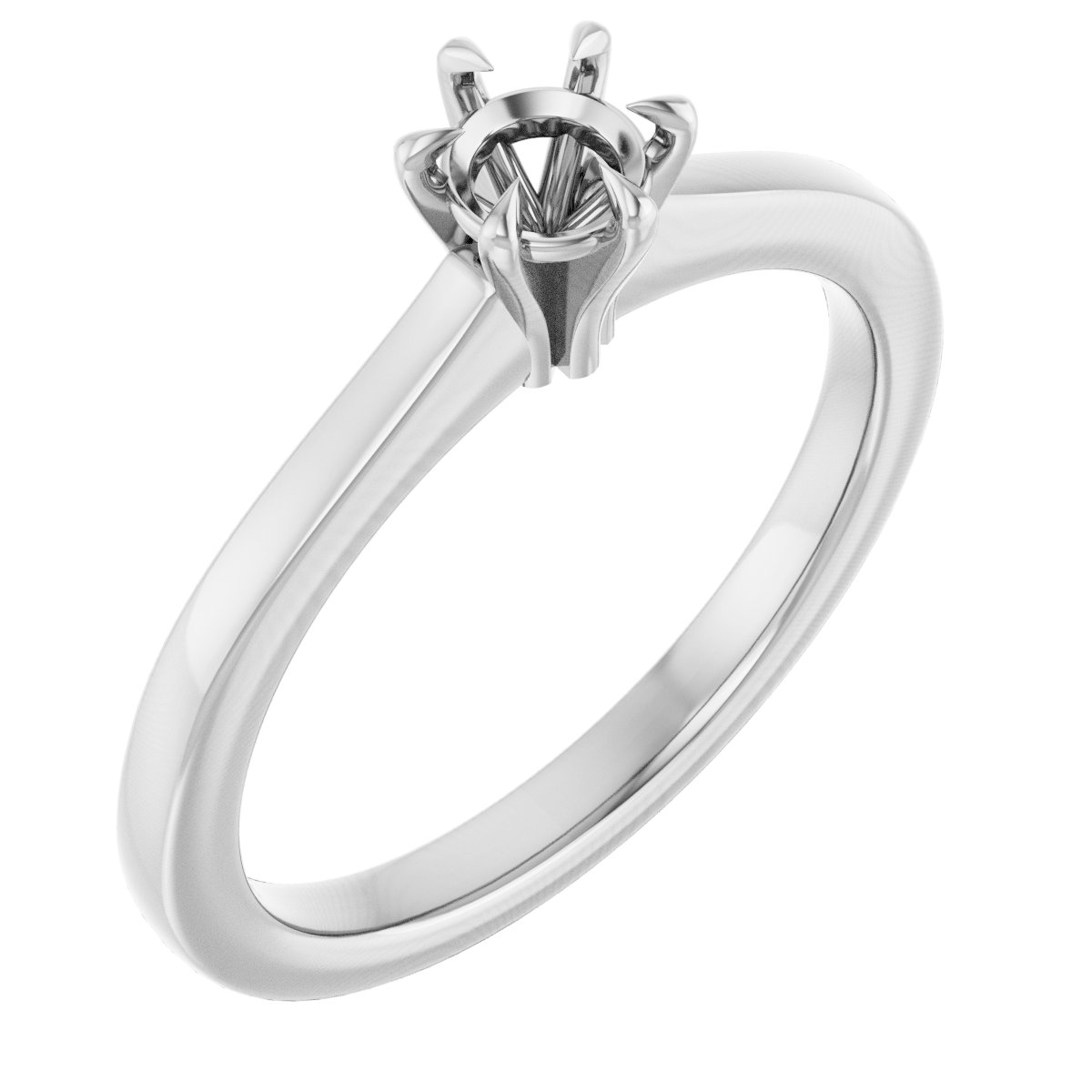 Claw-Prong Engagement Ring