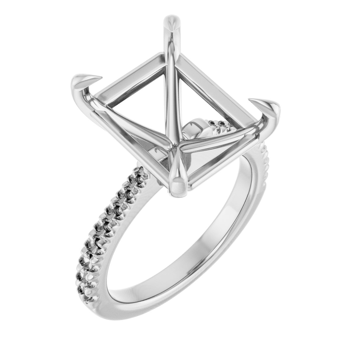 Claw-Prong Engagement Ring