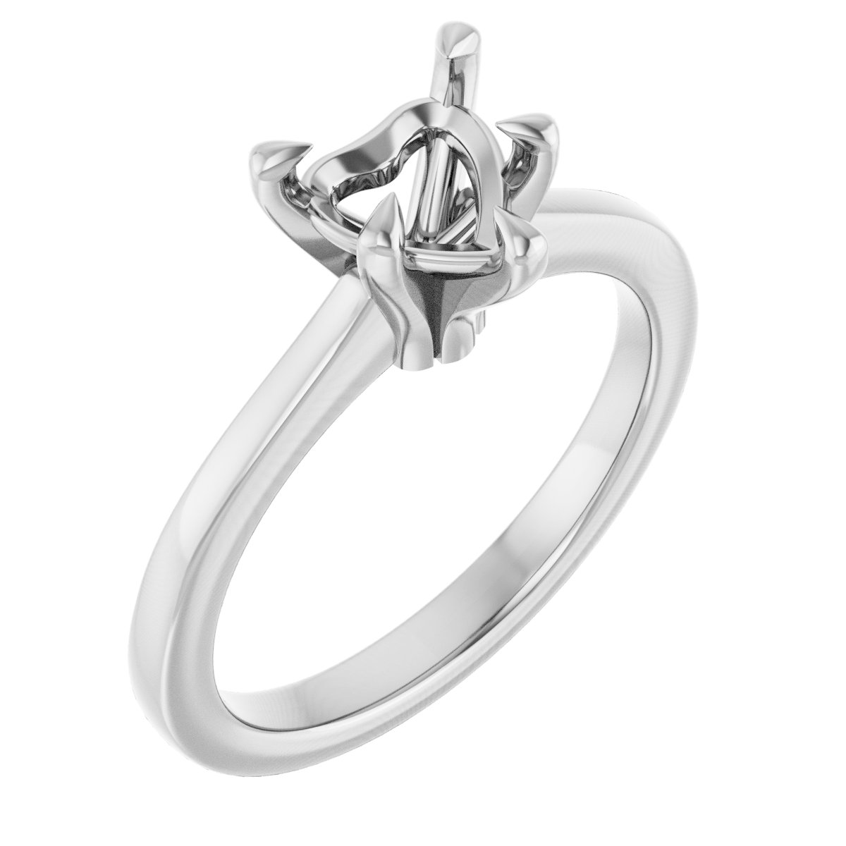 Claw-Prong Engagement Ring