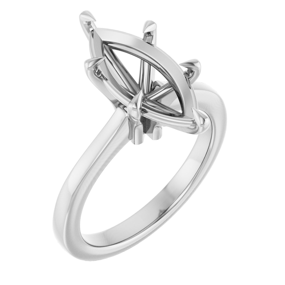 Claw-Prong Engagement Ring
