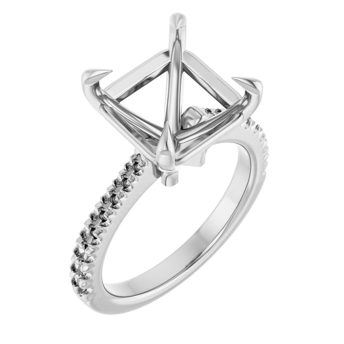 Claw-Prong Engagement Ring