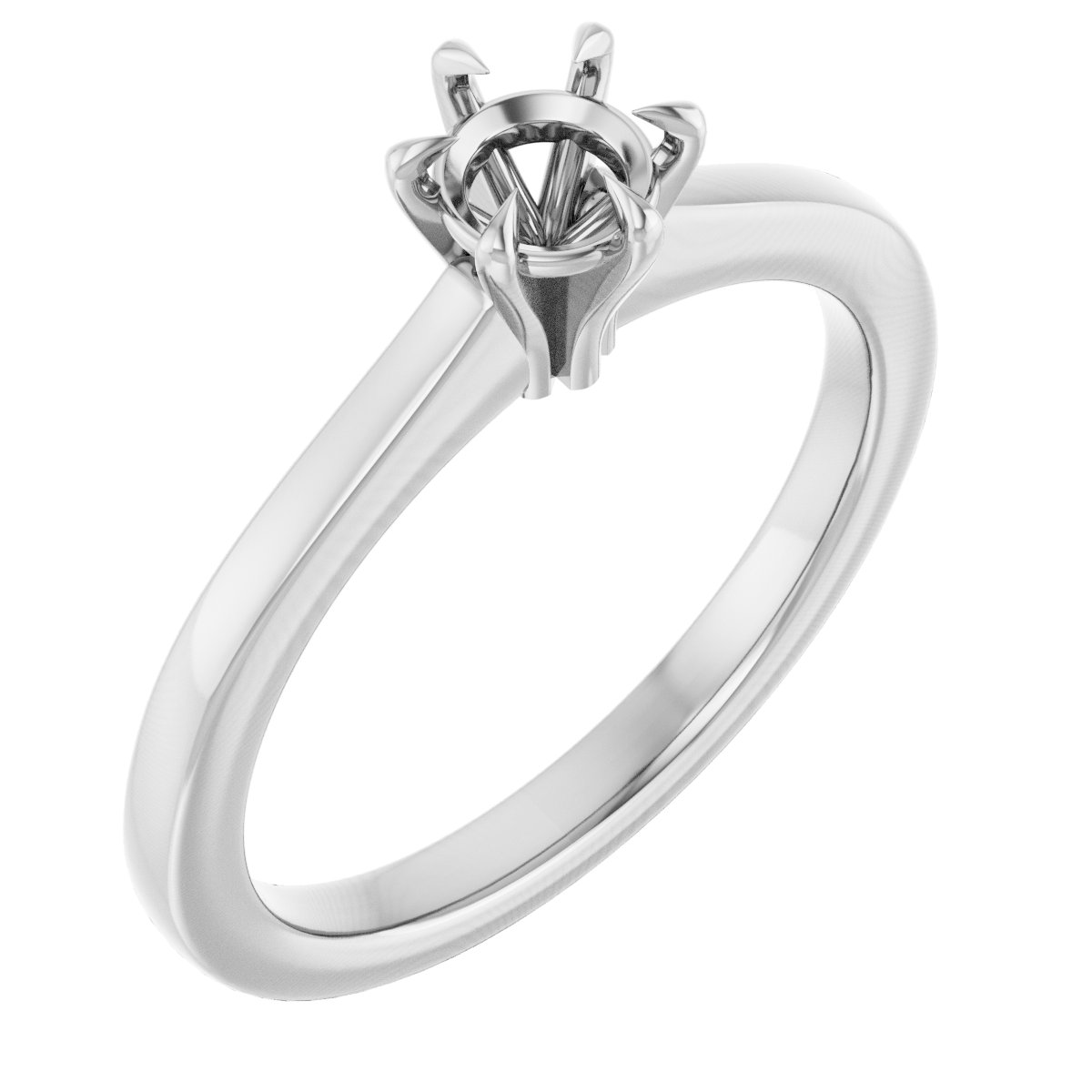Claw-Prong Engagement Ring