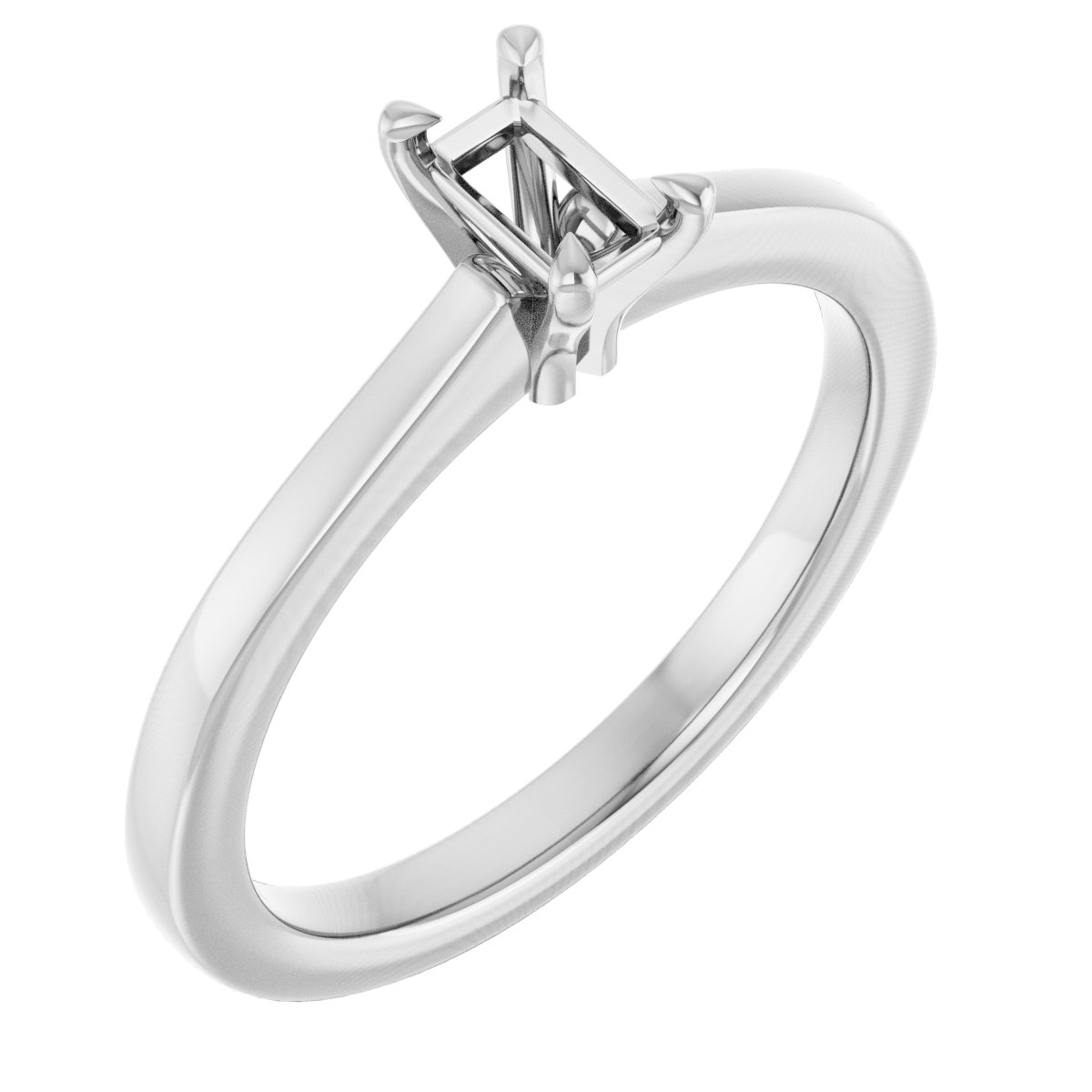 Claw-Prong Engagement Ring