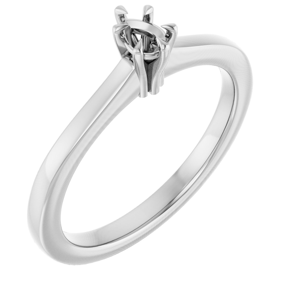Claw-Prong Engagement Ring