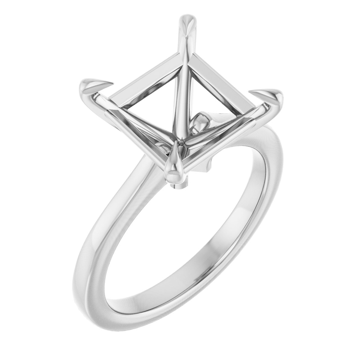 Claw-Prong Engagement Ring