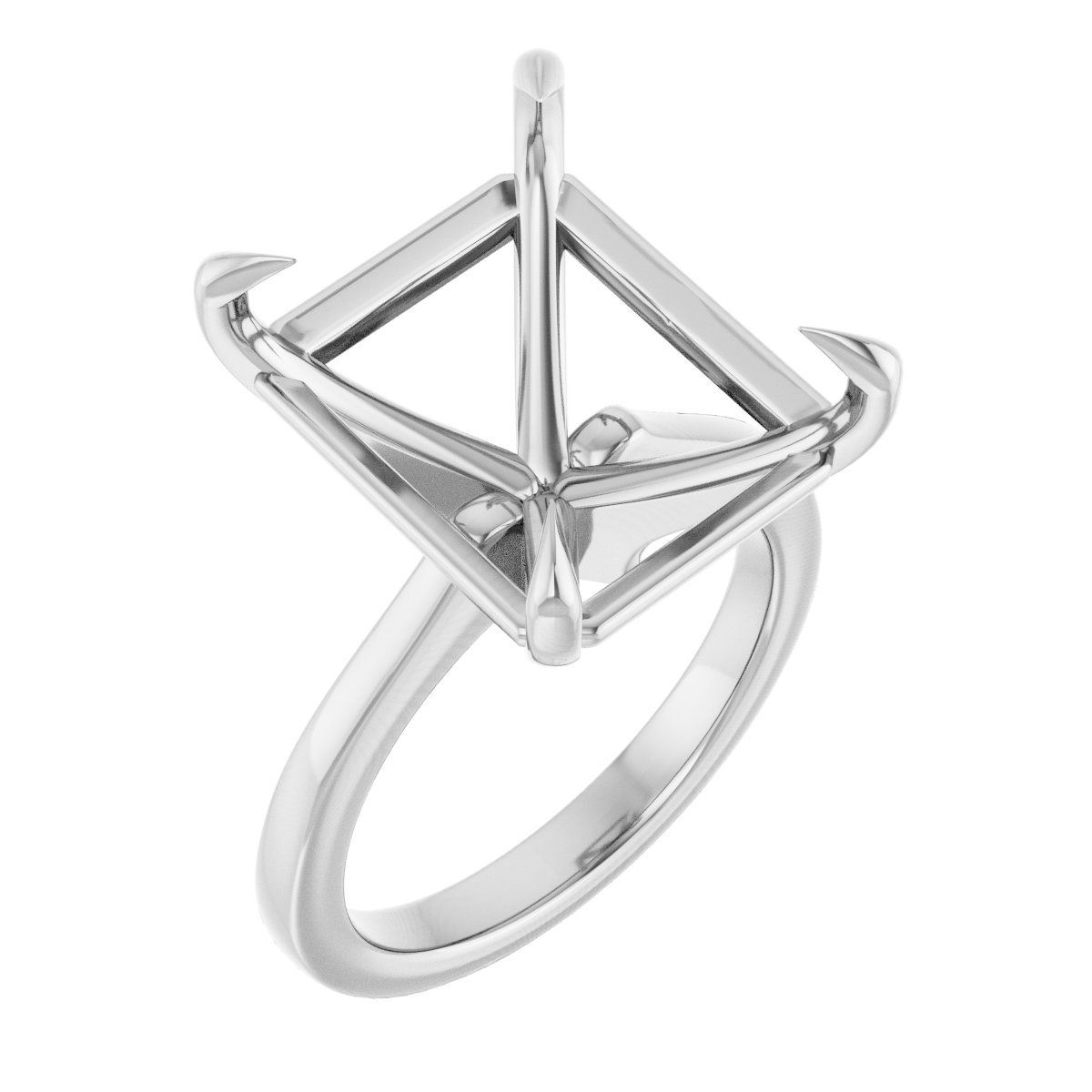 Claw-Prong Engagement Ring