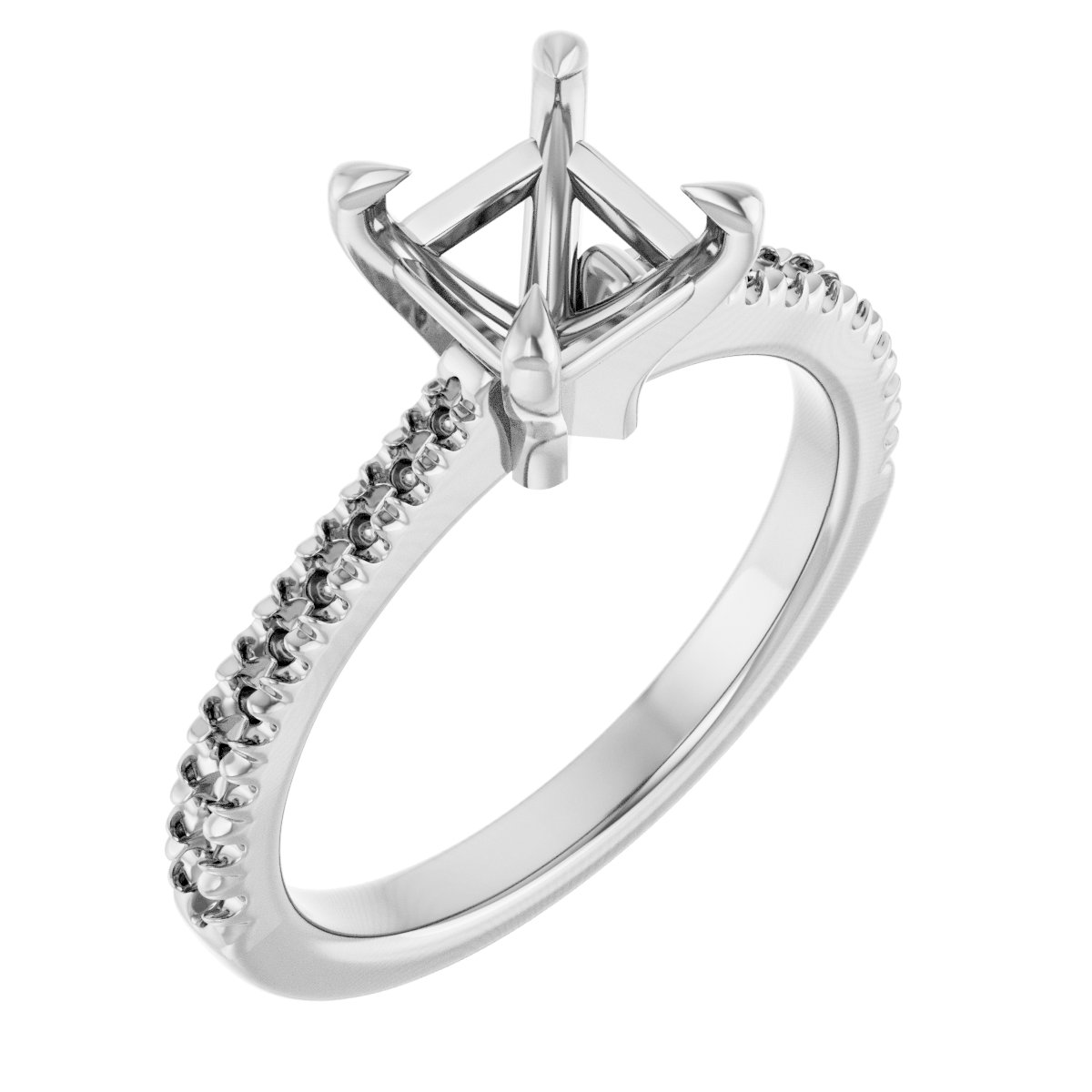 Claw-Prong Engagement Ring