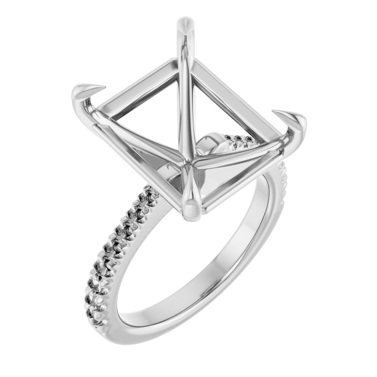 Claw-Prong Engagement Ring