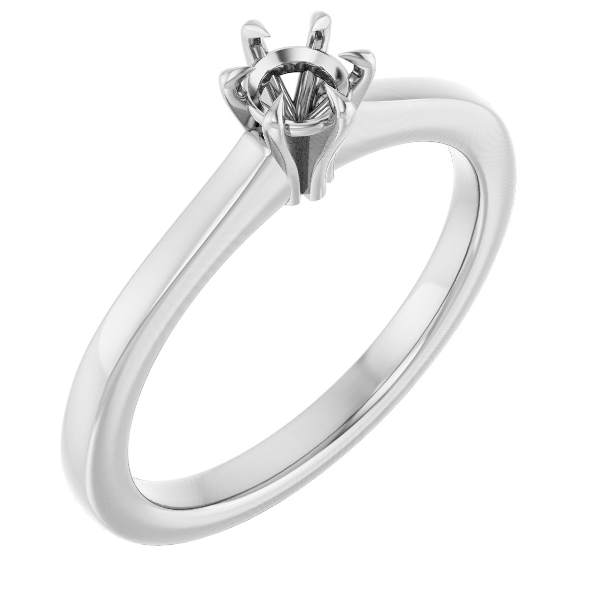 Claw-Prong Engagement Ring