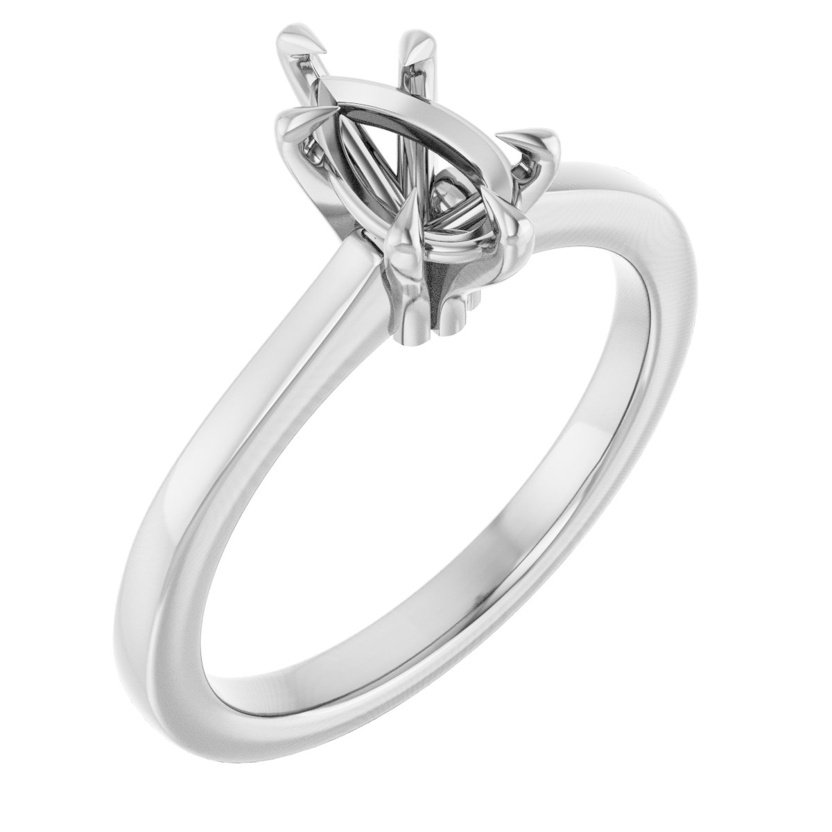 Claw-Prong Engagement Ring