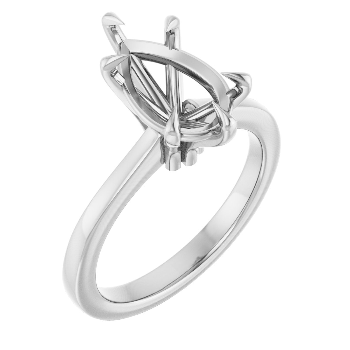 Claw-Prong Engagement Ring