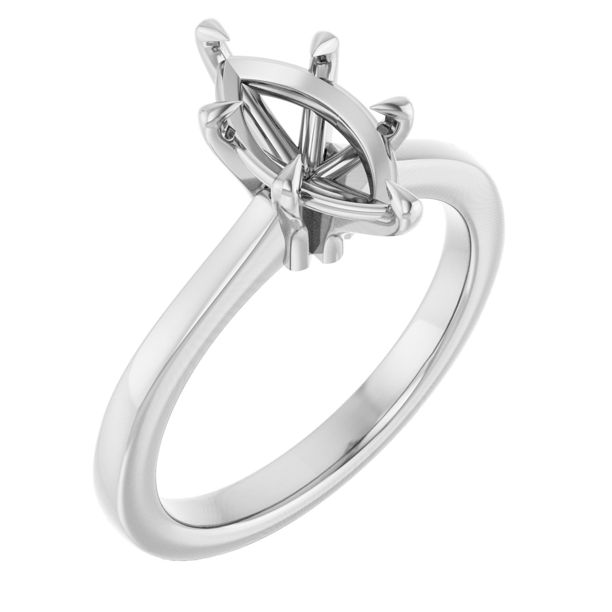 Claw-Prong Engagement Ring
