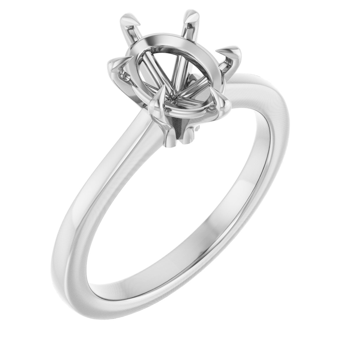 Claw-Prong Engagement Ring