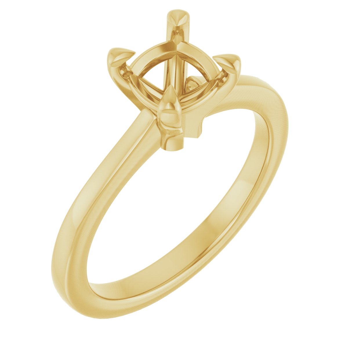 Claw-Prong Engagement Ring