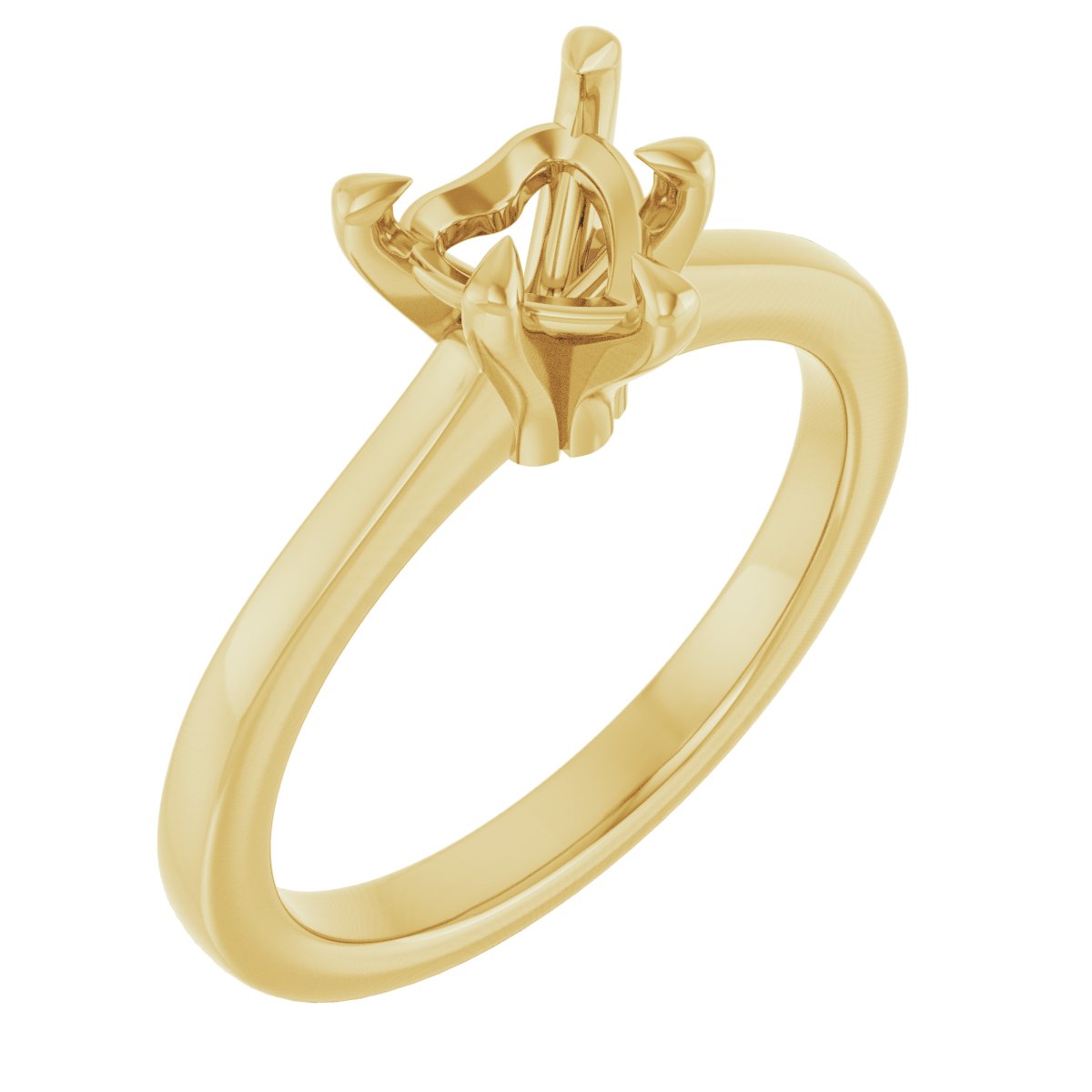 Claw-Prong Engagement Ring