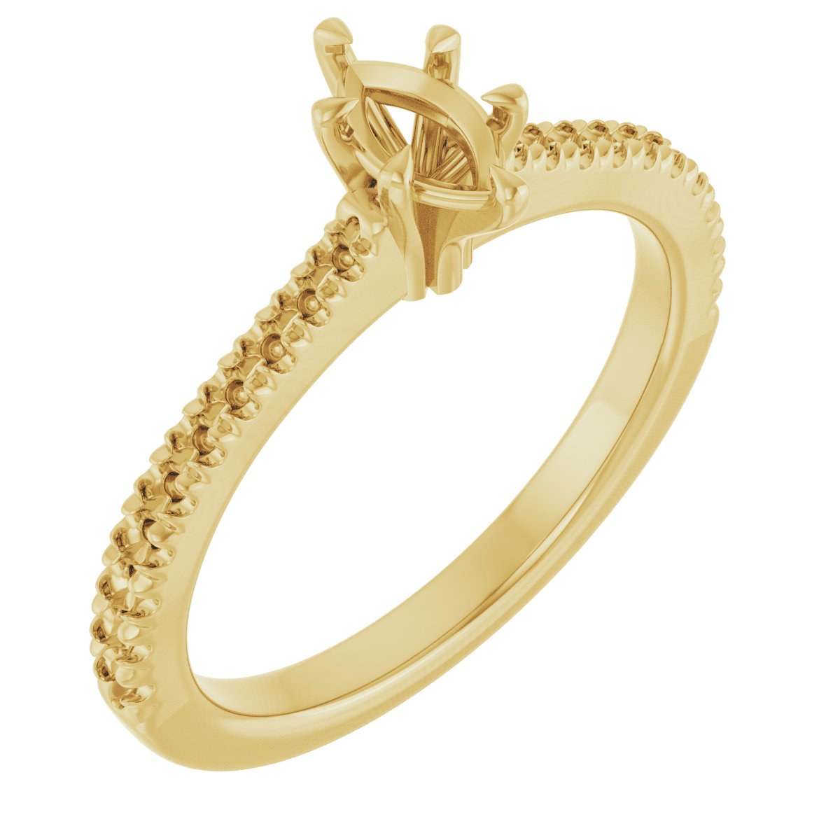 Claw-Prong Engagement Ring