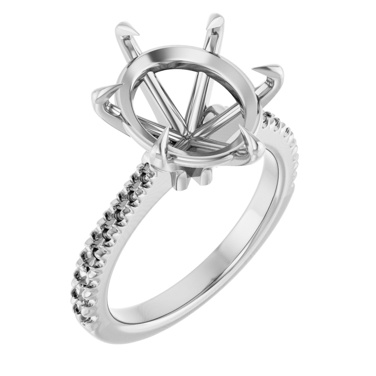 Claw-Prong Engagement Ring