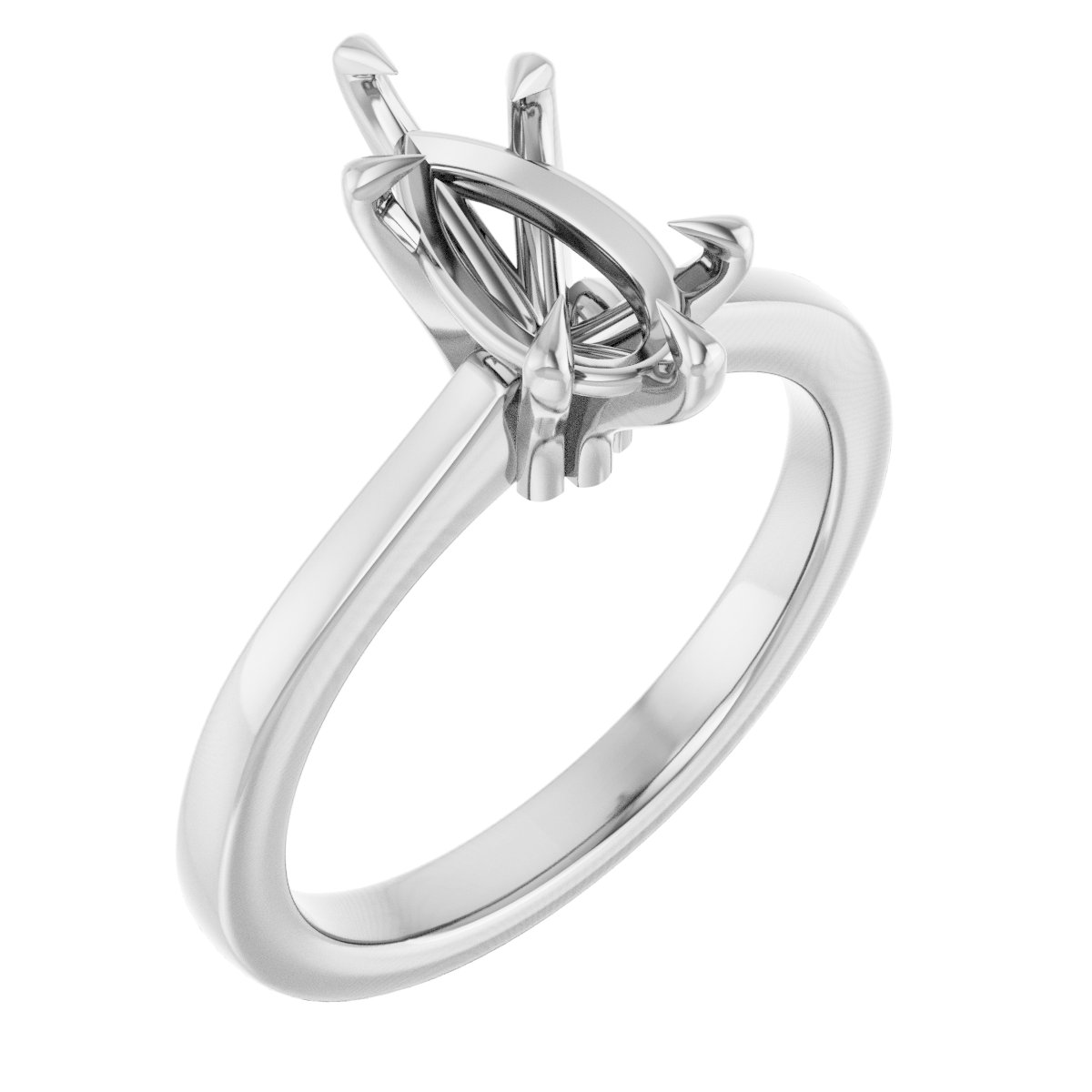 Claw-Prong Engagement Ring