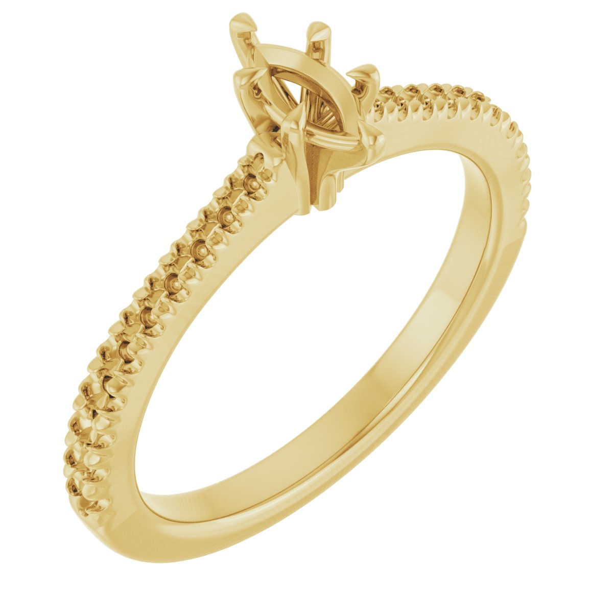 Claw-Prong Engagement Ring