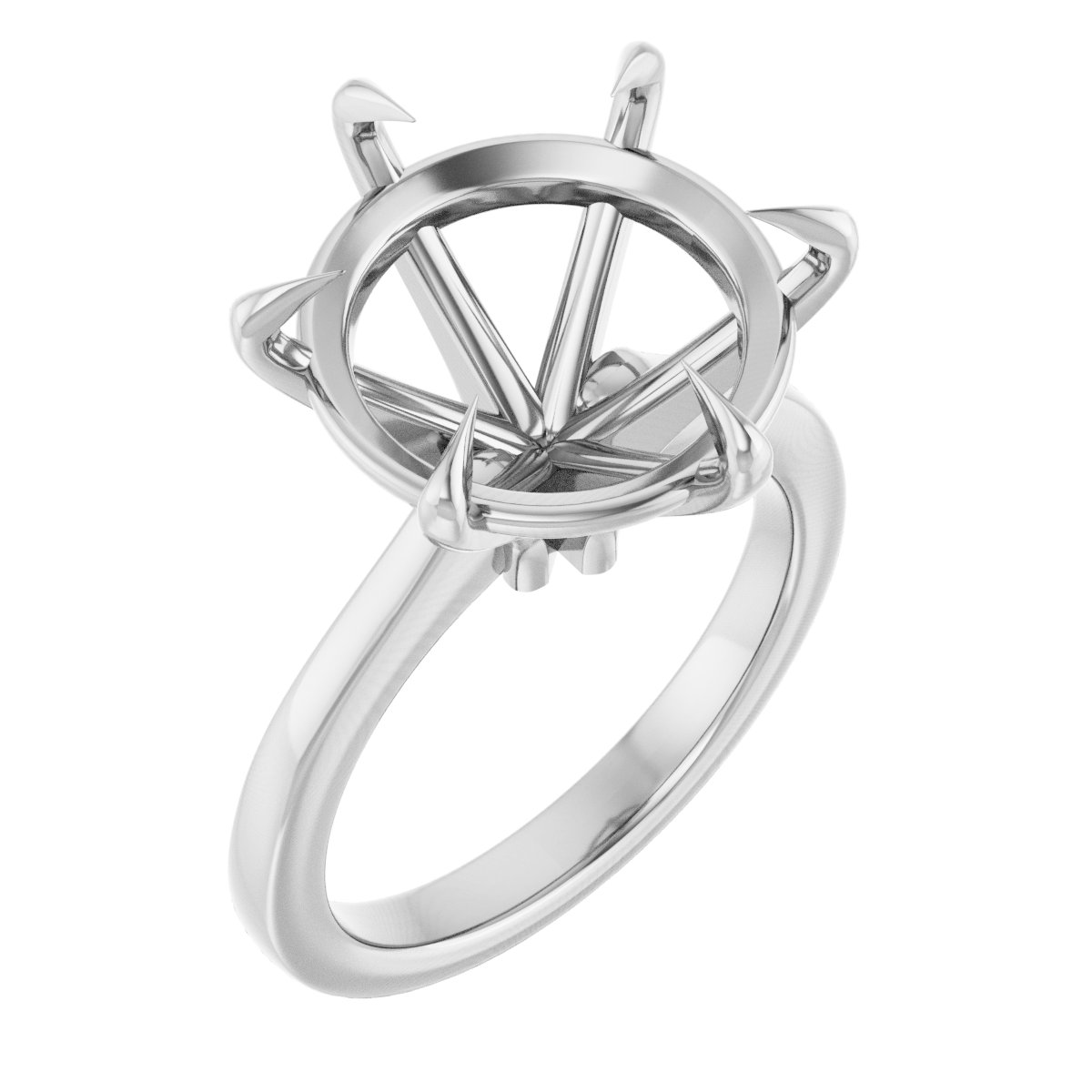 Claw-Prong Engagement Ring