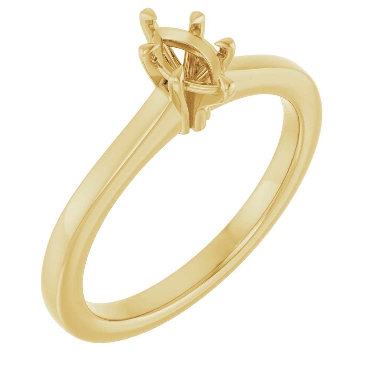 Claw-Prong Engagement Ring