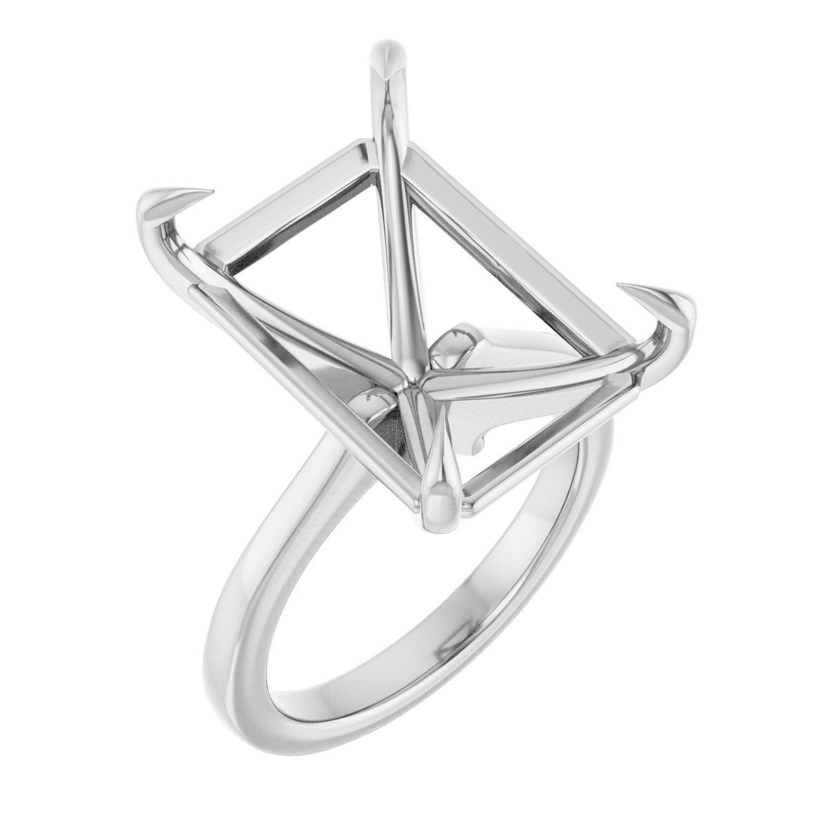 Claw-Prong Engagement Ring