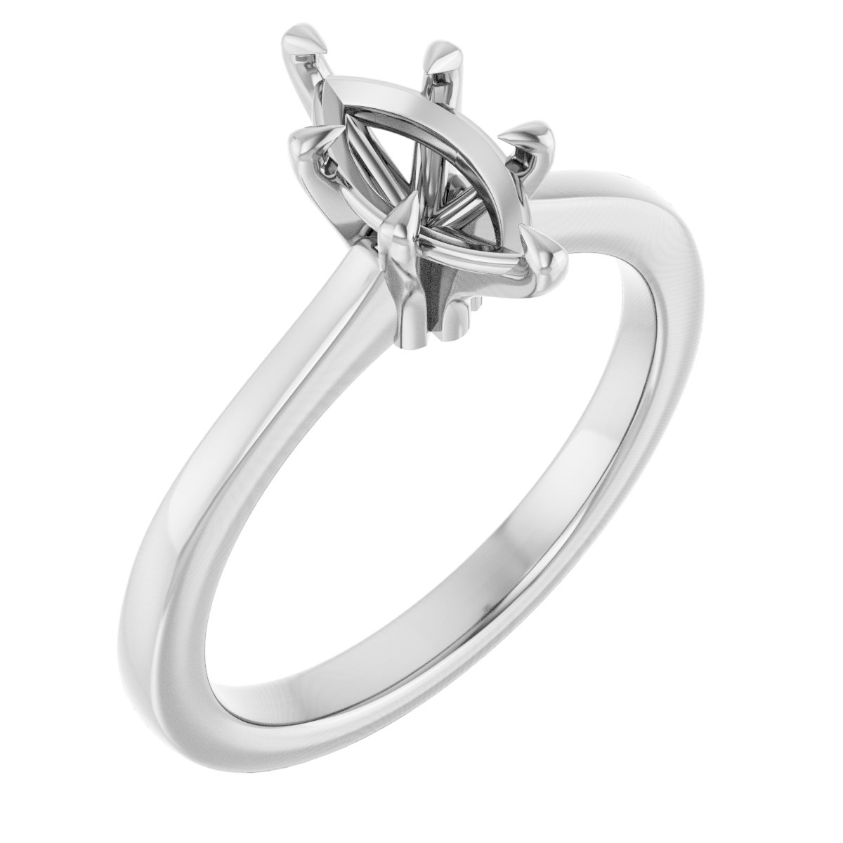 Claw-Prong Engagement Ring