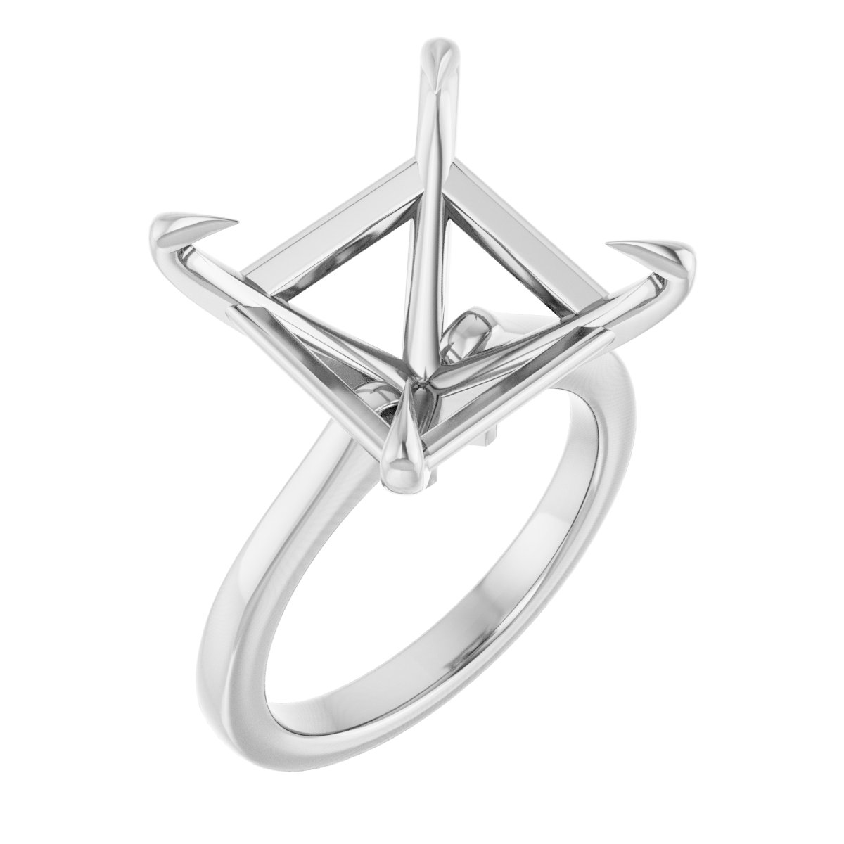 Claw-Prong Engagement Ring