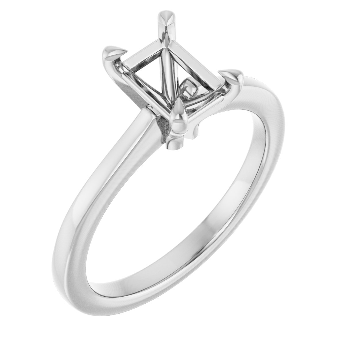 Claw-Prong Engagement Ring