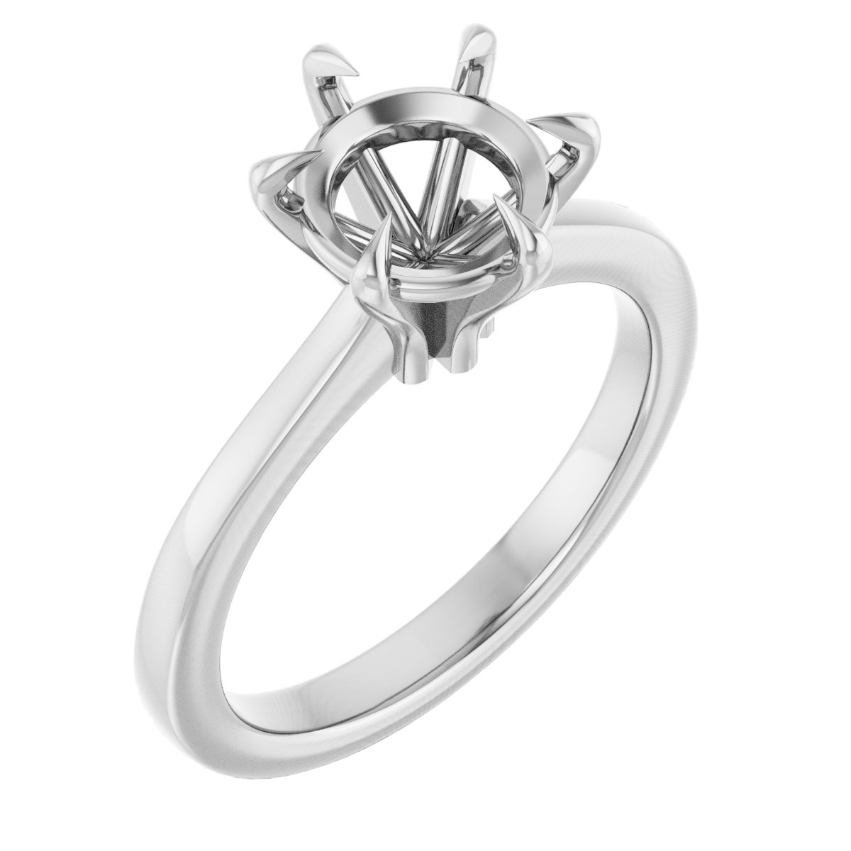 Claw-Prong Engagement Ring
