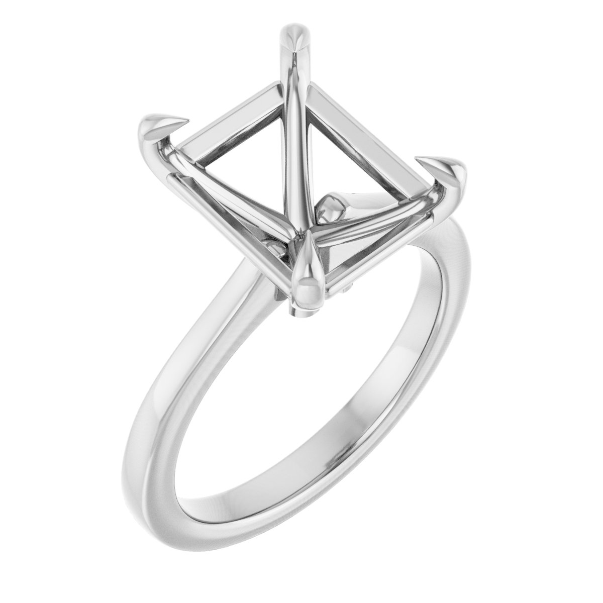 Claw-Prong Engagement Ring
