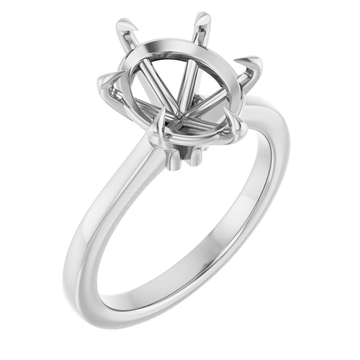 Claw-Prong Engagement Ring